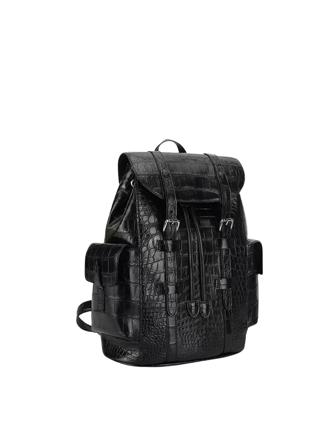Black Alligator Backpack