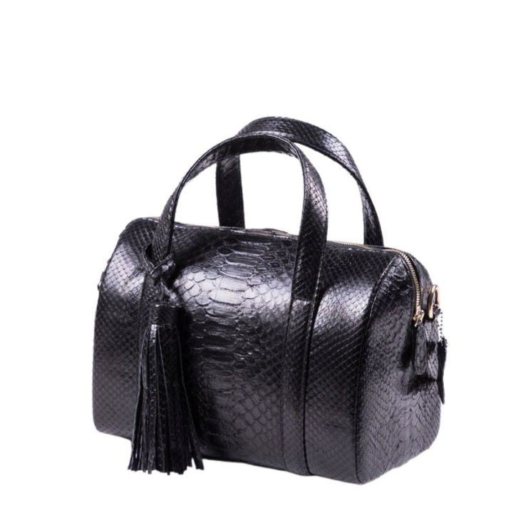 Maison Kingsley Mariha Black Python Chest Bag - Maison de Kingsley Couture Harmonie et Fureur Spain