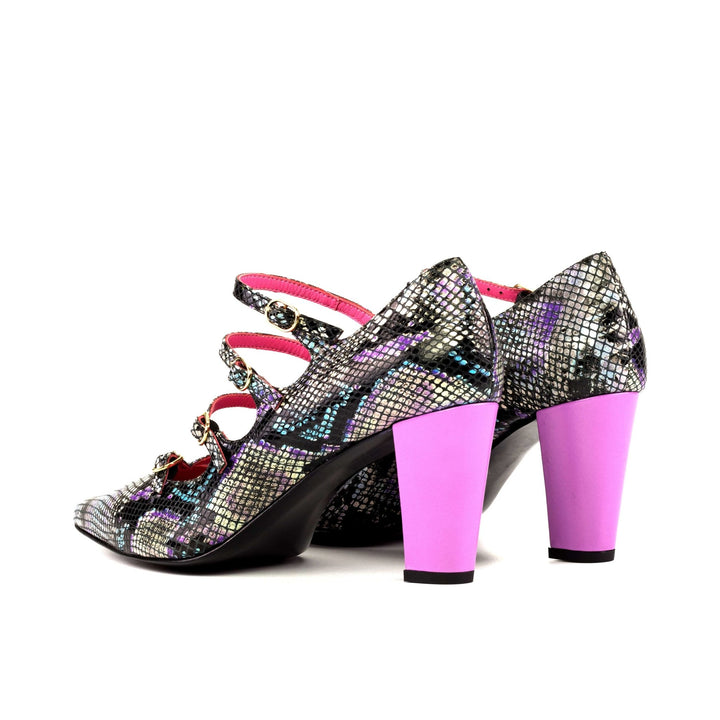 Melanie 70mm Heels in Hydrangea Lilac and Orchid