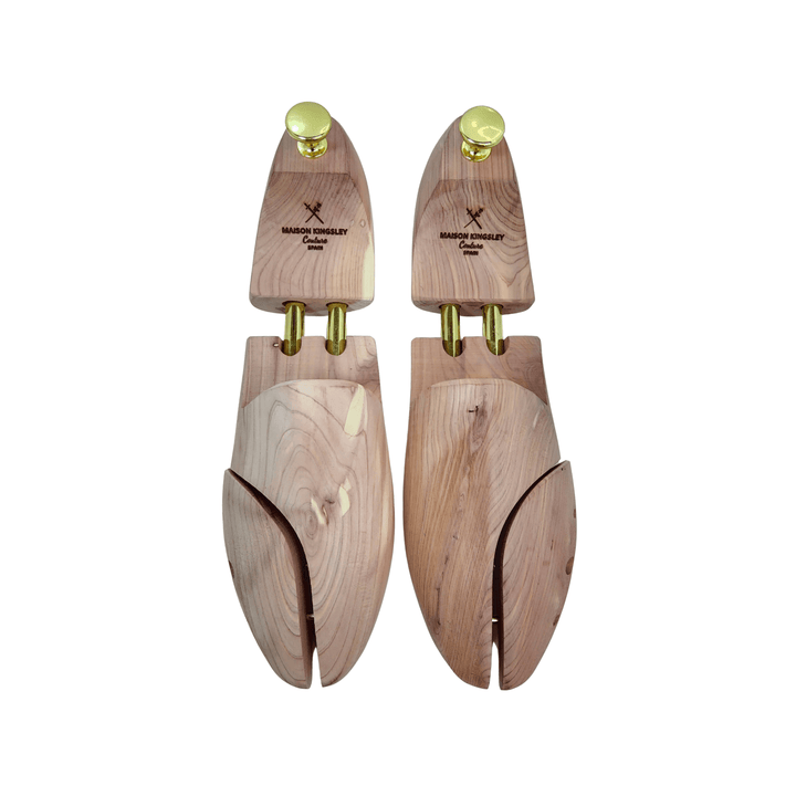 Men's Double Monk Boots in Brown Suede and Medium Brown Italian Leather - Maison de Kingsley Couture Harmonie et Fureur Spain