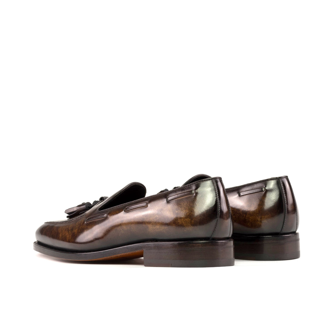 Men's MKC Fastlane Loafers in Brown Patina with Chisel Toe