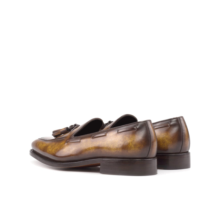 Men's MKC Fastlane Loafers in Cognac Patina with Chisel Toe