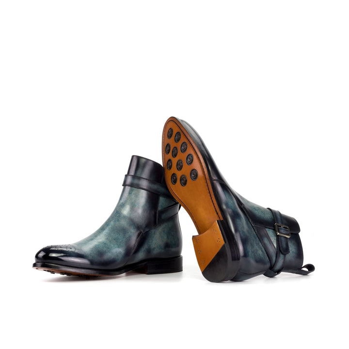 Men's Turquoise Patina Jodhpur Boots