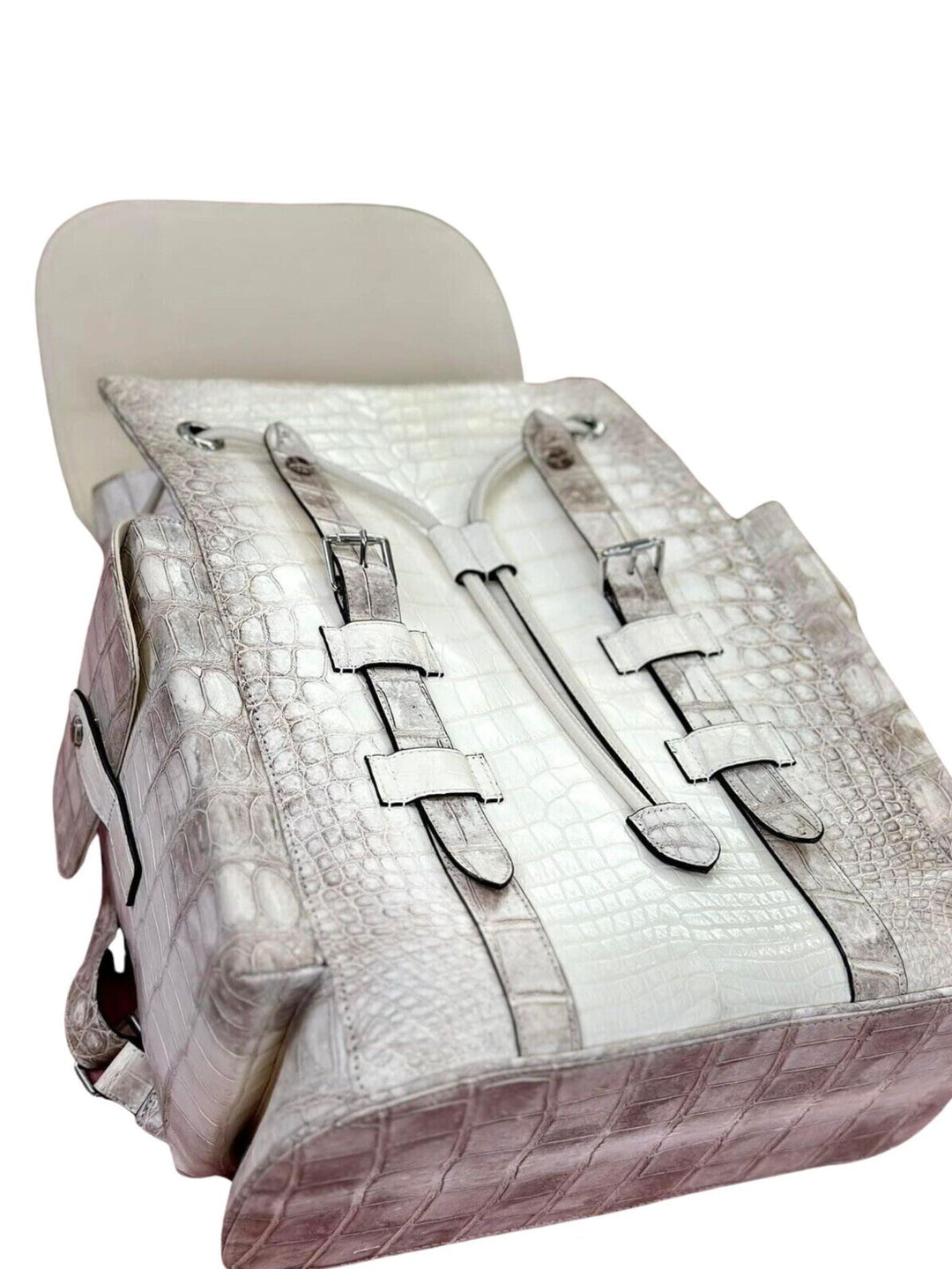 Niloticus Crocodile Tote Backpack - Maison Kingsley Couture Spain
