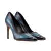 Harmonie 4 inch Teal Museum Patina Heels