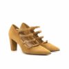 Melanie 70mm Heels in Tunisian Camel Suede