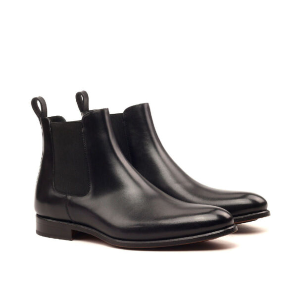 Men's Black Chelsea Boots in Italian Calf