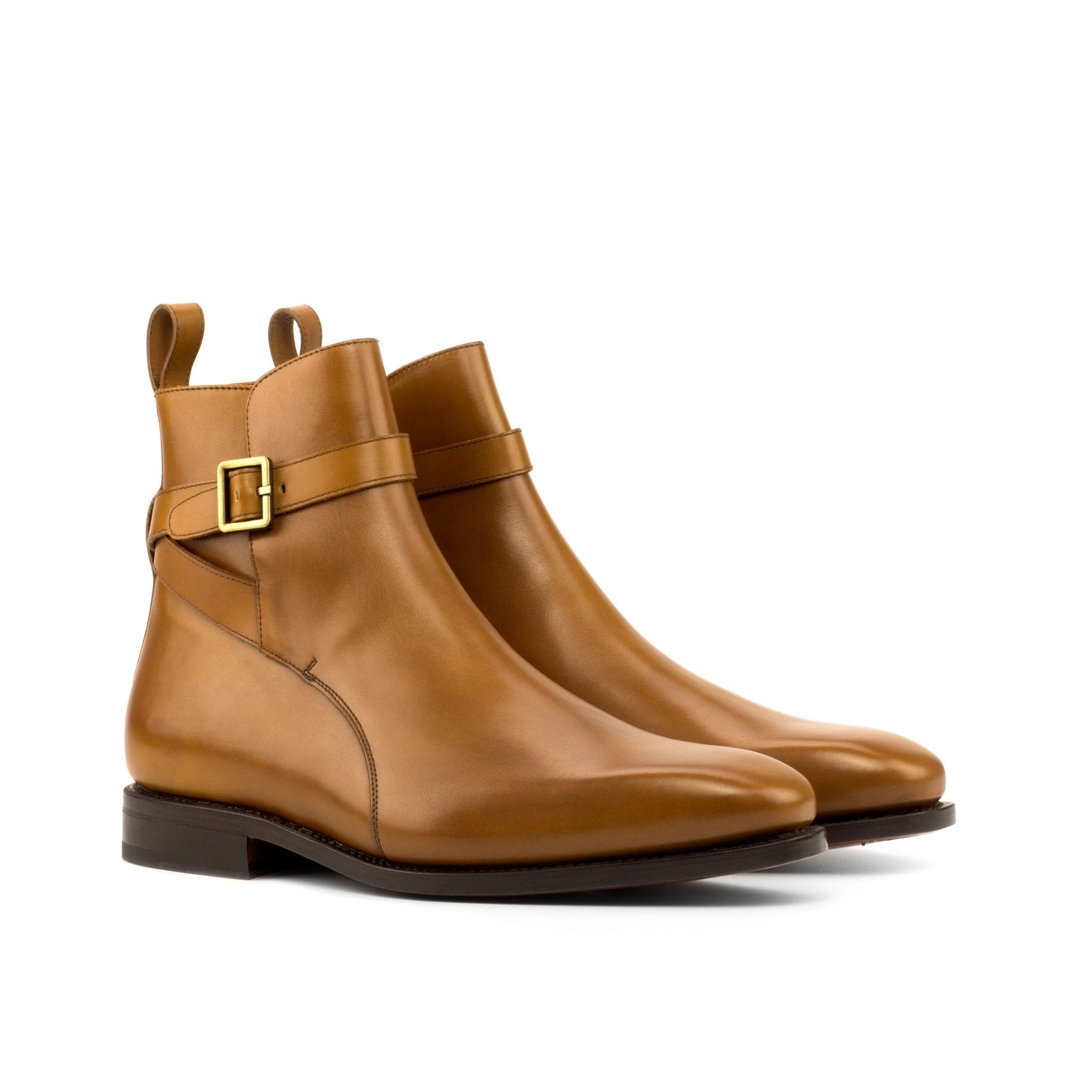 Men's Cognac Calf Jodhpur Boots