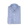 Men's French Cuff Striped Spread Collar Dress Shirt