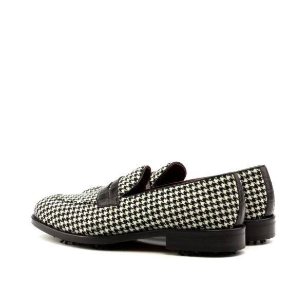 Men's Houndstooth Golf Loafers