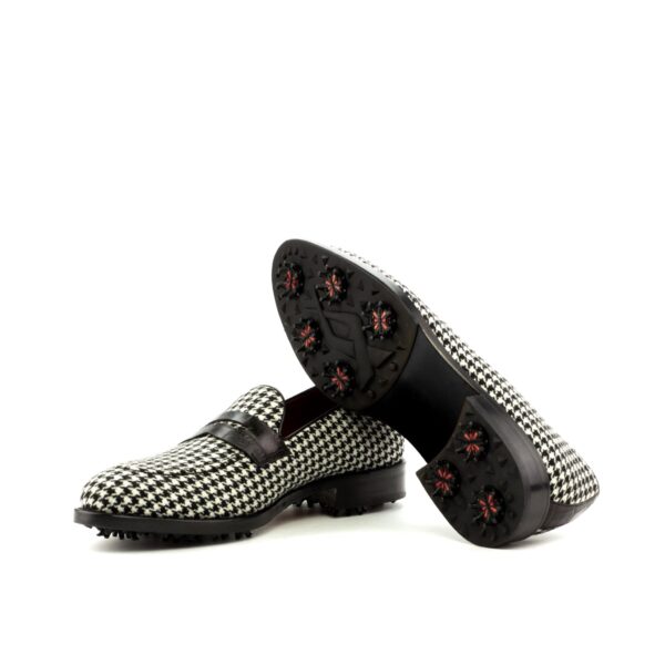 Men's Houndstooth Golf Loafers