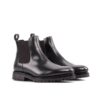 Men's MKC Fastlane Black Italian Calf Chelsea Boot with Commando Sole