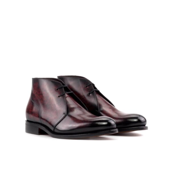 Men's MKC Fastlane Chukka Boots in Burgundy Patina