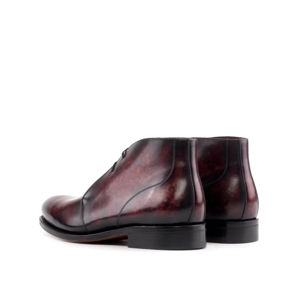 Men's MKC Fastlane Chukka Boots in Burgundy Patina