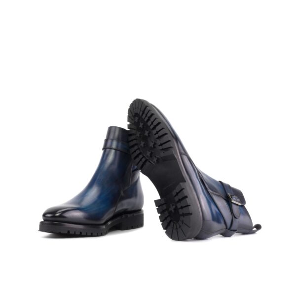 Men's MKC Fastlane Jodhpur Boots in Blue Patina with Commando Sole