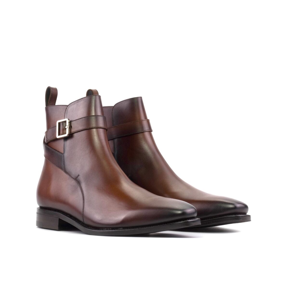 Men's MKC Fastlane Jodhpur Boots in Medium Brown Calf