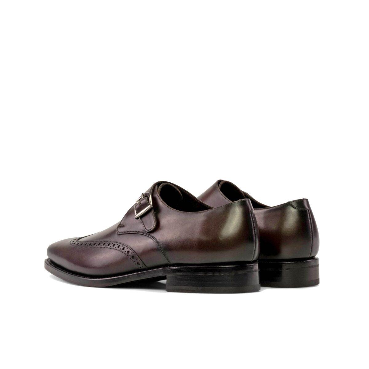 Men's MKC Fastlane Dark Brown Single Monk Strap Wingtip