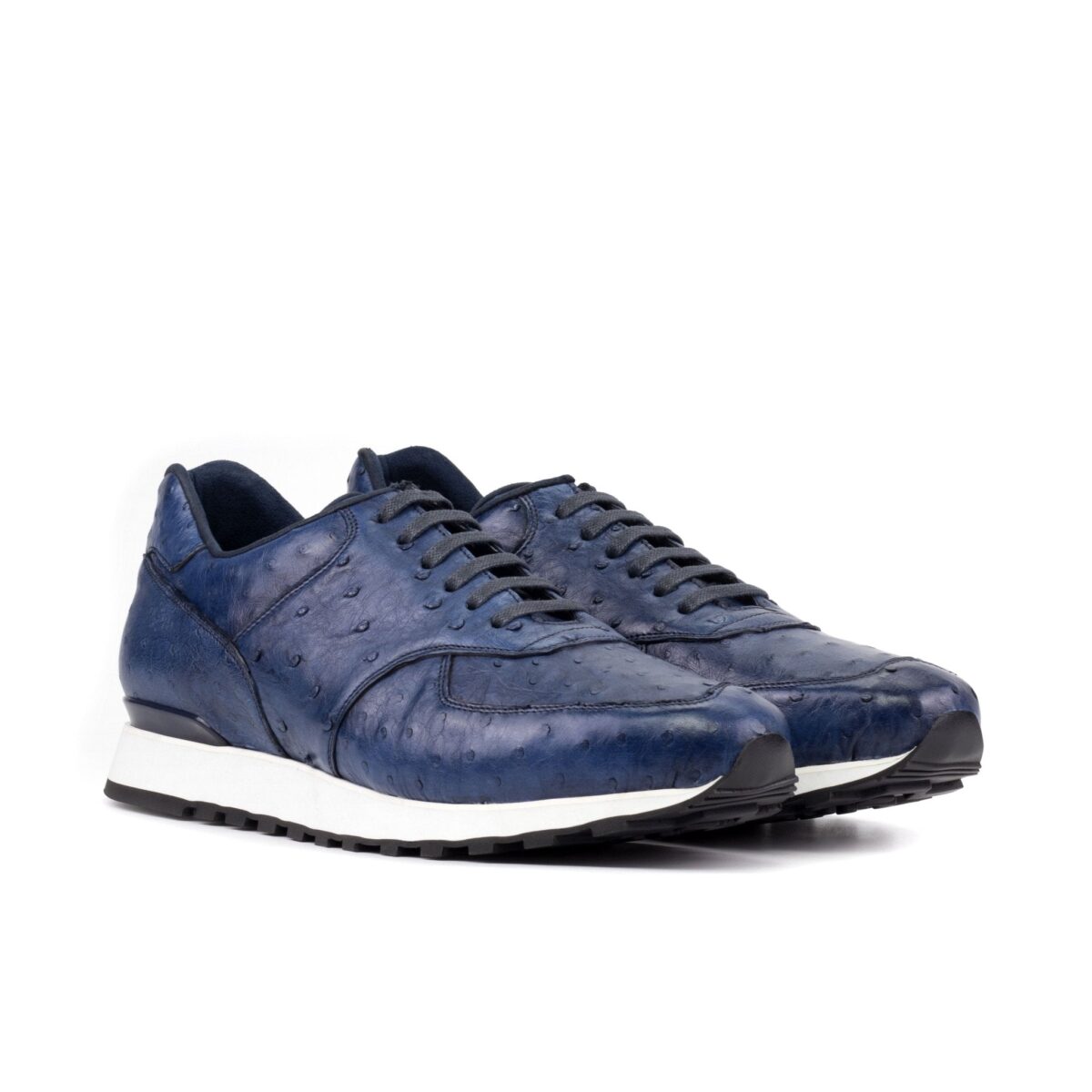 Men's Navy Blue Ostrich Scarpa Jogging Sneaker