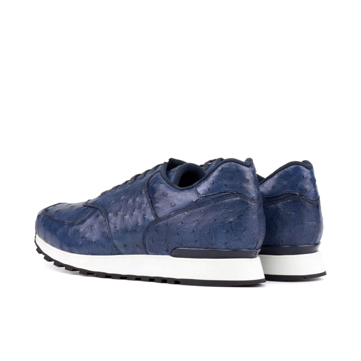 Men's Navy Blue Ostrich Scarpa Jogging Sneaker