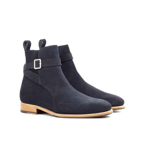 Men's Navy Suede Jodhpur Boots