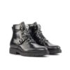 Men's Triple Black Hiking Boots with Commando Sole