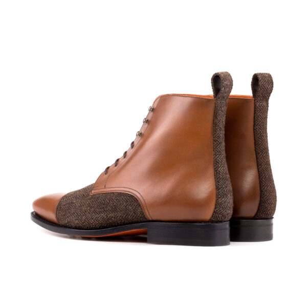 Men's Brown and Herringbone Jump Boots