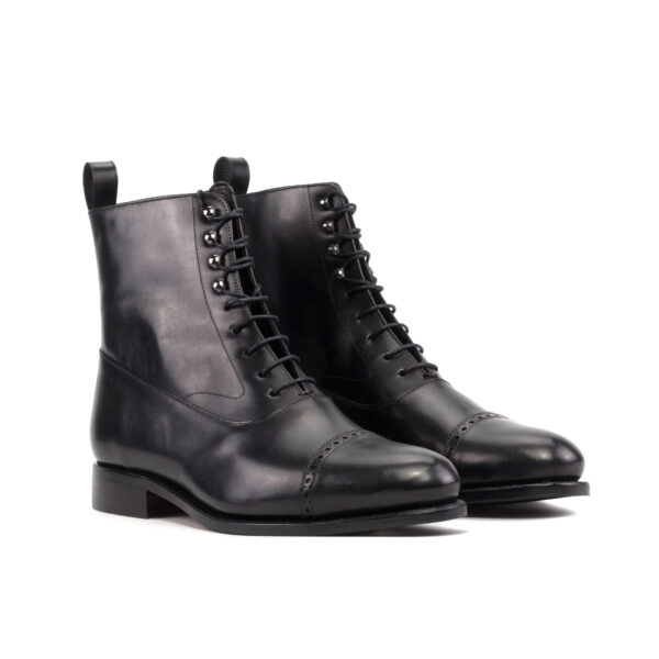 Men's 48HR MKC Rush Balmoral Boots in Black Calf