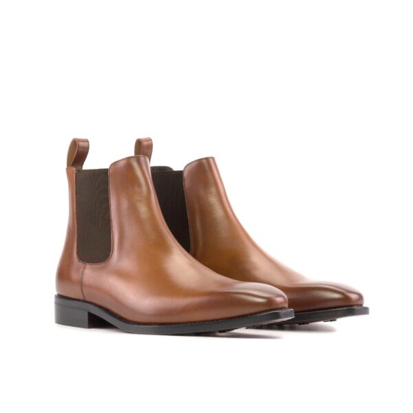 Men's 48hr MKC Rush Brown Chelsea Boots with Chisel Toe