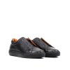 Men's Black Coupe-Bas Laceless Sneakers